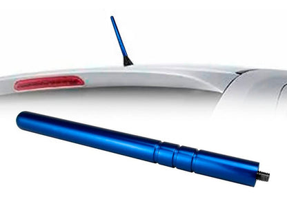 Antena De Teto Para Carro Haste Alumínio Anodizado Tuning