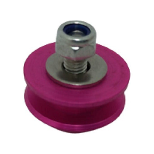 Trava De Para-choque Anilha  Quick Realease - Rosa