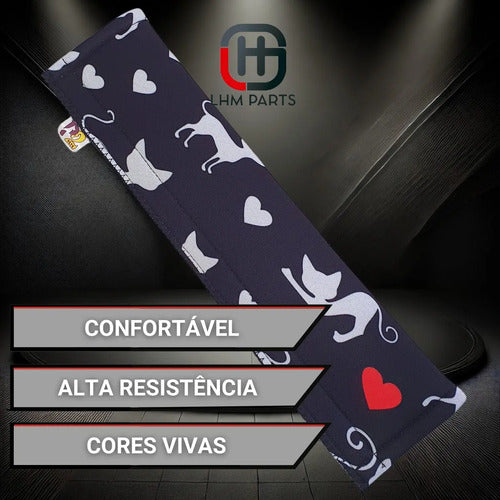 Protetor Para Cinto Segurança Automotivo Kit 2 Un Capa