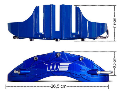 Capa De Pinça Freio Grande A Partir Aro 16 -2 Peças  Logo M3