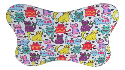 Tapete Comedouro Pet Antiderrapante Americano Cachorro Gato