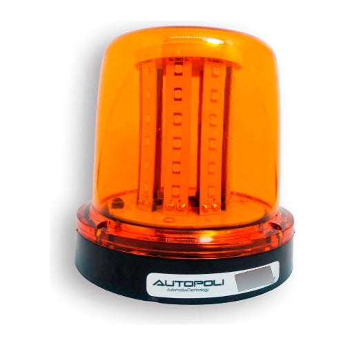 Giroflex Giroled 54 Leds Luz De Emergência  12v 10w - Âmbar
