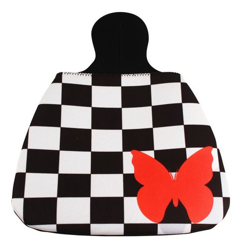 Lixeira Para Carro Em Neoprene Original -  Borboleta