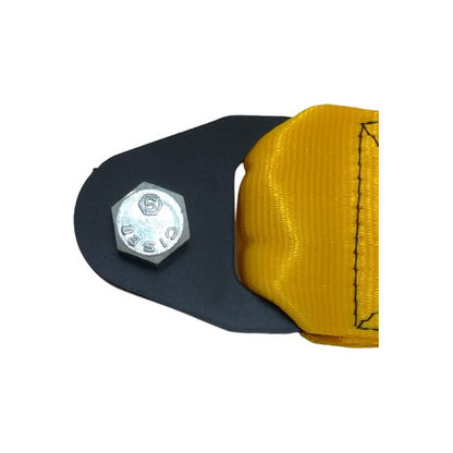 Tow Strap Hook Cinta Reboque Engate Parafusado - Amarelo