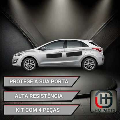 Protetor De Porta Magnético Para Carro - Kit Com 4 Peças