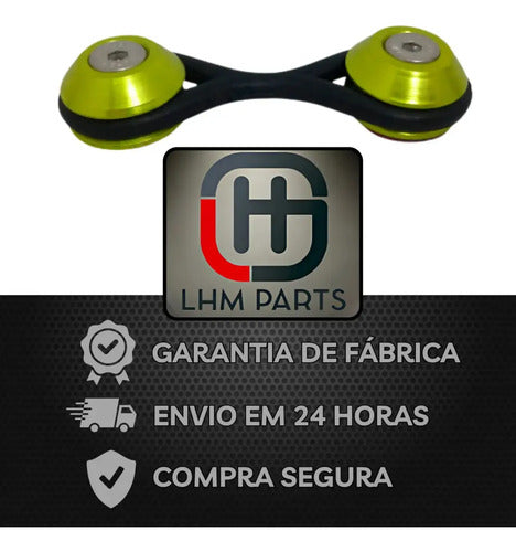 Trava De Para-choque Decorativa - Anilha Decoração Verde Verde