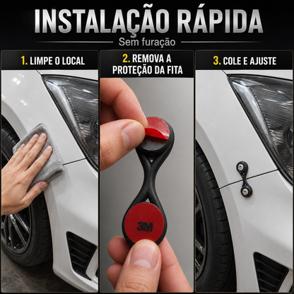 Trava de Para-choque Quick Release Decorativa