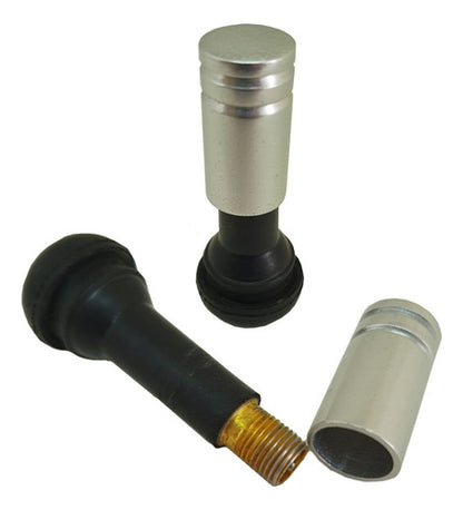 Kit Tow Strap+trava Parachoque+tampa Valvula+parafuso Prata