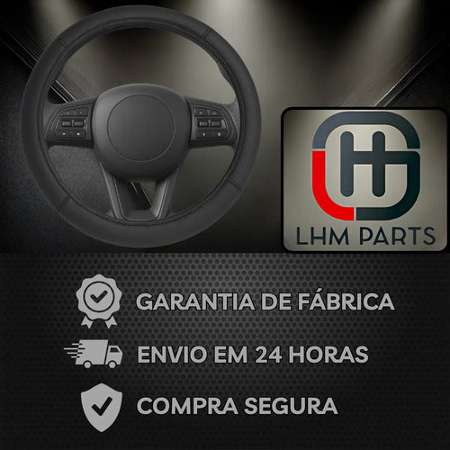 Capa De Volante Universal Em Courvin Couro Esportivo