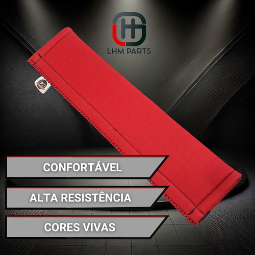 Protetor Cinto De Segurança Para Carro 2 Un Neoprene Capa