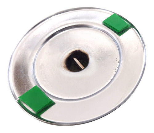 Trava De Capô Aço Cromada (par) Decorativa Tuning