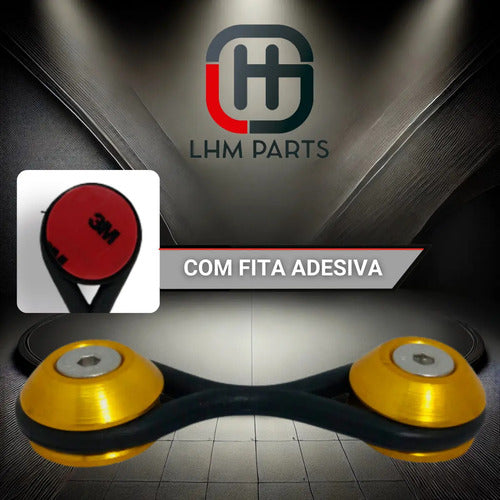Trava De Para-choque Decorativa Quick Release - Anilha (não Serve Para Segurar O Para-choque. Apenas Decoração)