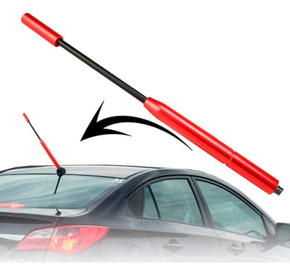 Antena Haste Alumínio Para Carro Com Rosca  (diversas Cores)
