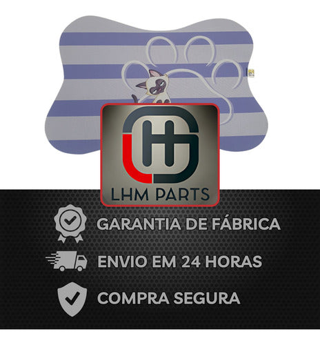 Tapete Comedouro Pet Americano Para Tigelas Cachorro Gato