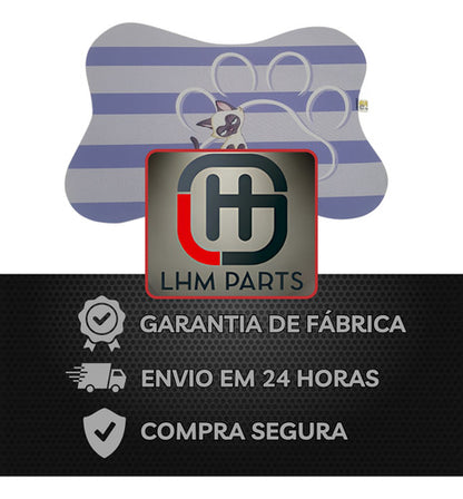 Tapete Comedouro Pet Americano Para Tigelas Cachorro Gato