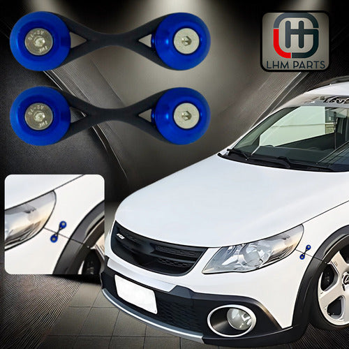 Trava De Para-choque Decorativa Quick Release - Anilha