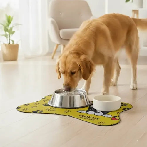 Tapete Comedouro Pet Antiderrapante Americano Cachorro Gato