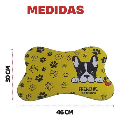 Tapete Comedouro Pet Americano Para Tigelas Cachorro Gato