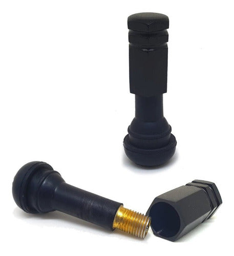 Tampa Válvula Pneu Carro Sextavada Grande - 4pc Várias Cores