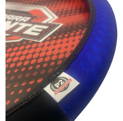 Capa De Volante Em Neoprene Macia Universal Preto E Azul