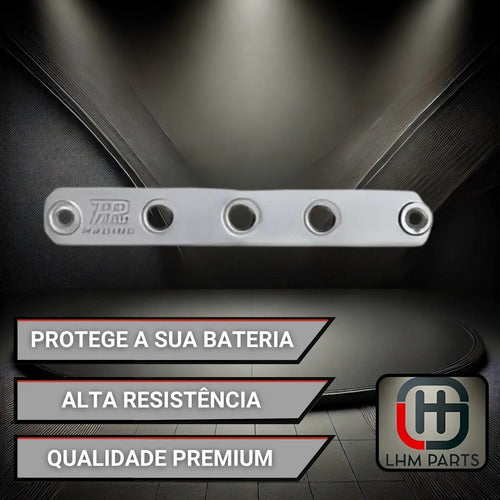 Trava Fixador Bateria Automotiva - Suporte Bateria Com Haste