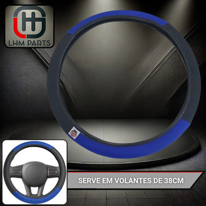 Capa De Volante Esportiva Courvin Couro P/ Carro Universal