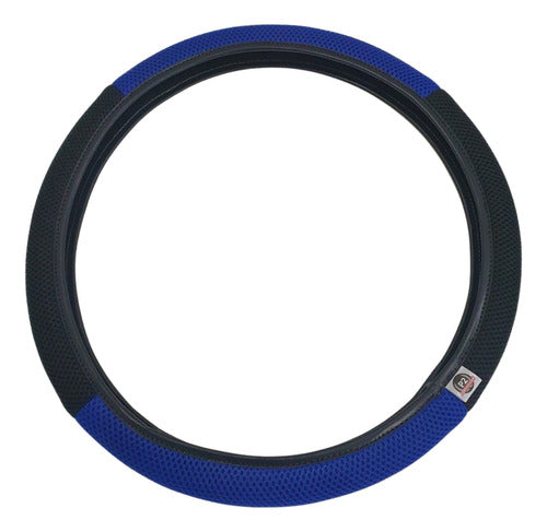 Capa De Volante Esportiva Ventilada P/ Carro 38cm Costurada