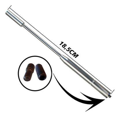 Antena De Teto P/ Carro Universal Haste Alumínio Anodizado