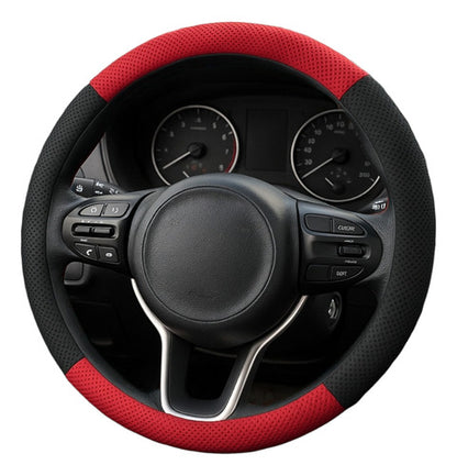 Capa De Volante Esportiva Ventilada P/ Carro 38cm Costurada