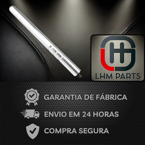 Antena De Teto Para Carro Haste Alumínio Anodizado Tuning