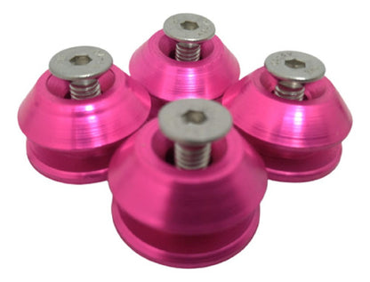 Trava De Para-choque Anilha  Quick Realease - Rosa