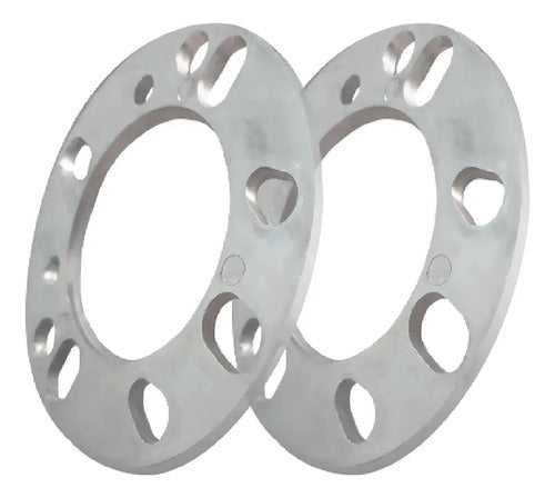 Alargador Espaçador De Rodas Universal 5mm - 2 Unidades