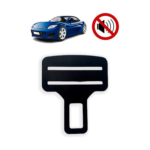 Lingueta Fecho Fivela Engate Cinto Segurança Anti Tira Bipe