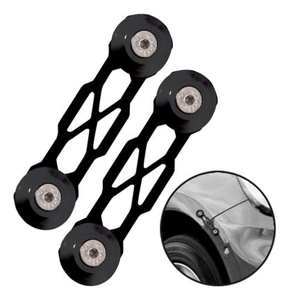 Trava De Para-choque Chapa Preto - Preto (decorativa)