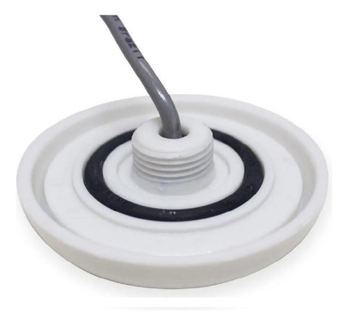 Luminária Piscina Luz Led Azul 80mm 9w Corpo Azul  Iluctron