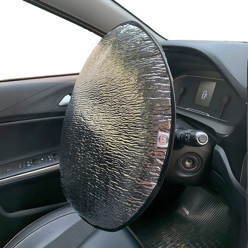 Protetor Solar Automotivo P/ Volante Capa Metalizada - Carro