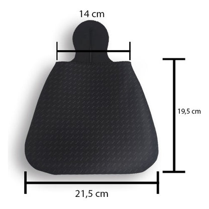 Lixeira De Carro Auto Em Neoprene - Lixocar - Estampa Diva