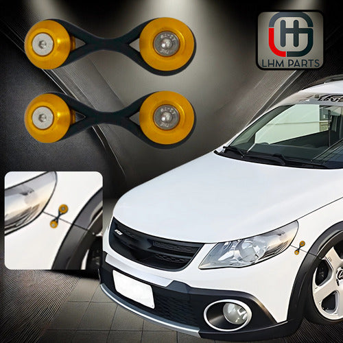 Trava De Para-choque Decorativa Quick Release - Anilha
