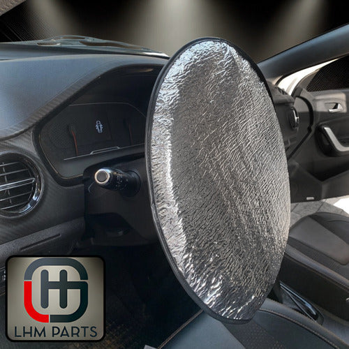 Protetor Solar Automotivo P/ Volante Capa Metalizada - Carro