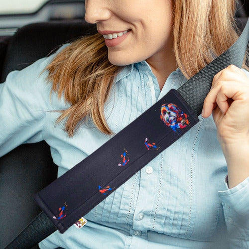 Protetor Cinto De Segurança Para Carro 2 Un Neoprene Capa