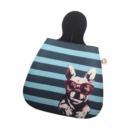 Lixeira De Carro Auto Em Neoprene  Várias Estampas - Lixocar