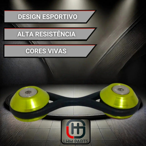Trava De Para-choque Decorativa - Anilha Decoração Verde Verde