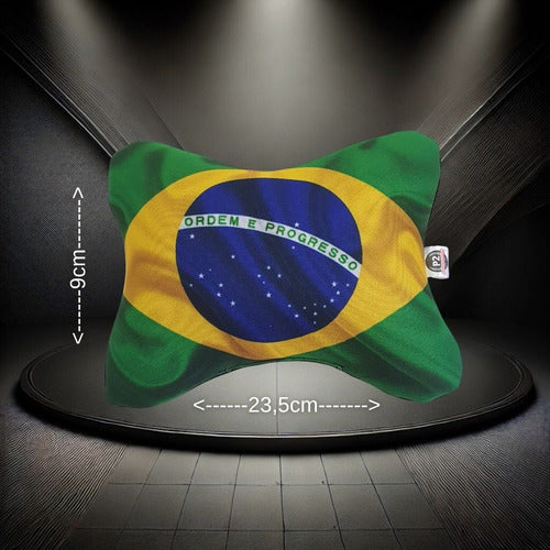 Almofada Apoio Cervical De Pescoço Cabeça Em Neoprene Carro