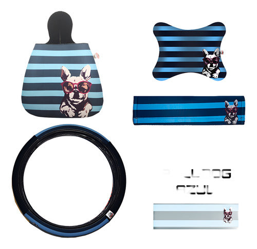 Capa Volante, Protetor Cinto, Lixeira E Almofada Em Neoprene