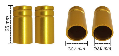 Tow Strap+trava Parachoque+tampa Valvula Red+parafuso - Amar