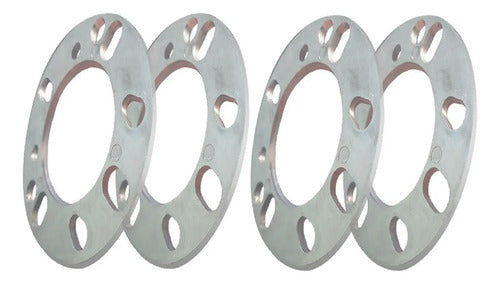Alargador Espaçador De Rodas Universal 6mm - 4 Unidades