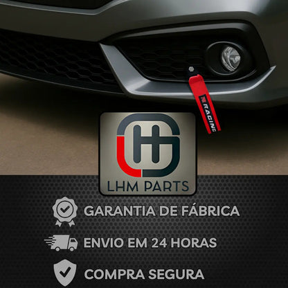 Tow Strap Hook Cinta Reboque Engate Parafusado - Vermelho