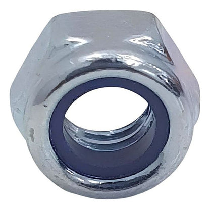 Porca Sextavada Parlock Zincada M5 Classe 6 Chave 8 - 50 Pçs