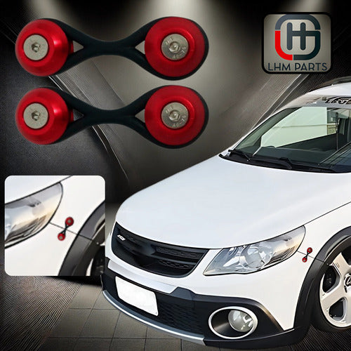 Trava De Para-choque Decorativa Quick Release - Anilha
