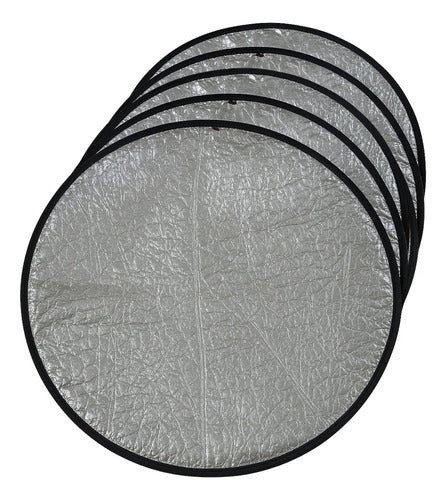 Kit Protetor Solar 5 Un P/ Volante Capa Metalizada Protetora